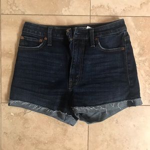 Abercrombie high rise shorts